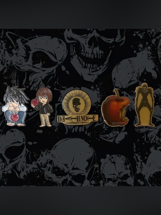 Other - Death Note Enamel Pin Set